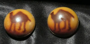 Set of 2 Camel Buttons - Picture 1 of 2