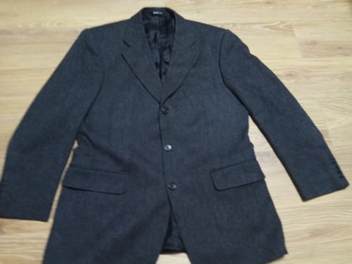 Blazer giacca sportiva da uomo grigia Burberry's taglia 48 Barrie s 100% pura lana