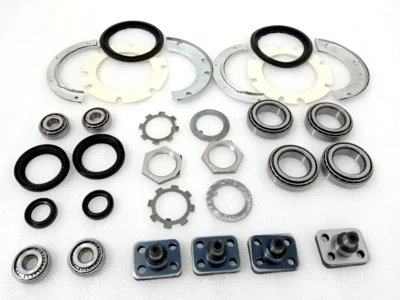 Kit de buje giratorio de nudillo con cojinete de rueda de eje delantero Suzuki Samurai SJ410 SJ413 Foto 1 de 4