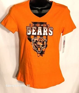 Team Apparel-Boy's NFL Orange Chicago Bears shirt - Picture 1 of 9