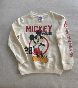 Mickey Mouse Boy's Embroidered Long Sleeve Graphic Print Sweatshirt Size XL New - Picture 1 of 3