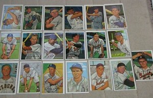 Dover Reprints - 1952 Bowman Baseball (Pick Your Players)