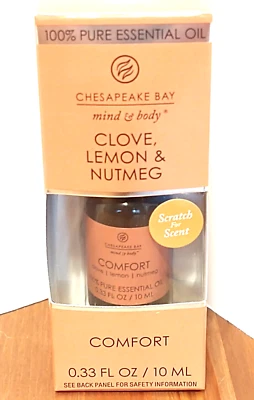 Yankee Candle Chesapeake Bay Comfort aceite esencial clavo limón nuez moscada Foto 1 de 4