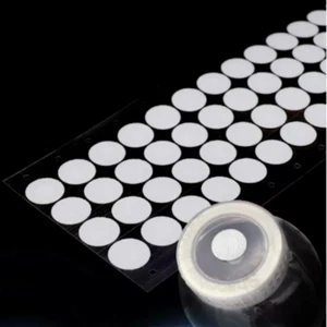 10 Stück Runde Wasserdichte Atmungsaktive Hydrophobe Membran E-PTFE mit Kleber - Bild 1 von 6
