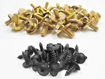 20 БОЛТОВ КОРПУСА И 20 БОЛТОВ БАМПЕРА! ПОДХОДИТ ДЛЯ HYUNDAI И KIA! ПОДХОДИТ ДЛЯ SANTA FE TUCSON ETC - Изображение 1 из 4