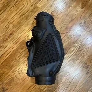 Caro DEPORTE Black Golfschlägertasche Caddy Bag Staff Bag Cartbag selten gebraucht kostenloser Versand - Bild 1 von 22