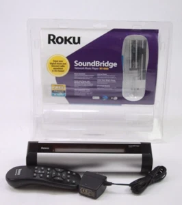 Roku SoundBridge M1001 Network Music Player With Remote Control And Power Cord - Picture 1 of 4