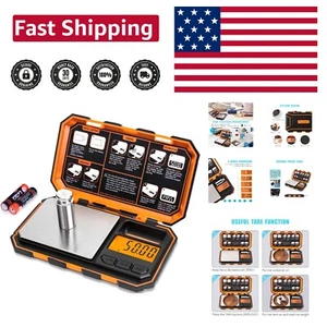 Fuzion Digital Pocket Scale, 500G X 0.01G Gram Scale, Mini Scale 6 Units Jewelry - Picture 1 of 10