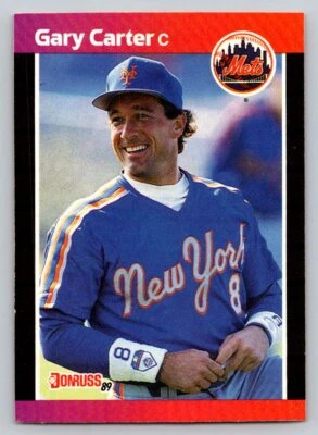 1989 Donruss #53 Gary Carter New York Mets - Image 1 of 2