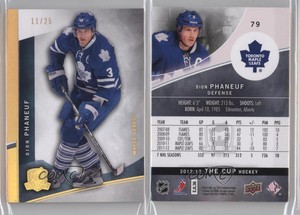 2012-13 Upper Deck The Cup Spectrum Gold /25 Dion Phaneuf #79