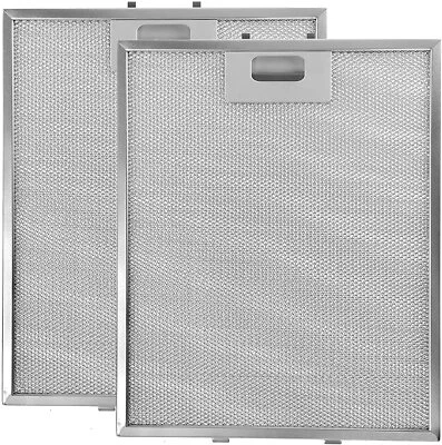 SPARES2GO Herdhaube Fettfilter für Lamona Howdens Metallgitter Entlüftung 318x258mm x 2