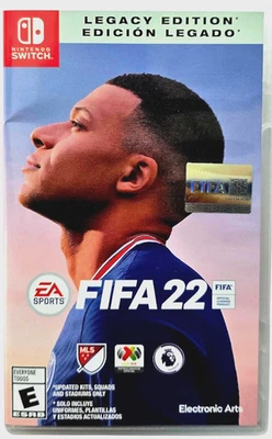 FIFA 22 Legacy Edition Nintendo Switch Game – Brand New Sealed USA Version - Image 1 of 4