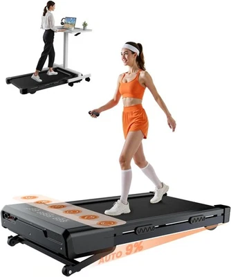 LACUFFY Schnurlose Gehunterlage mit 9 % automatischer Neigung, 40,5 cm breiterer Gürtel, 3,0 PS unter Schreibtisch