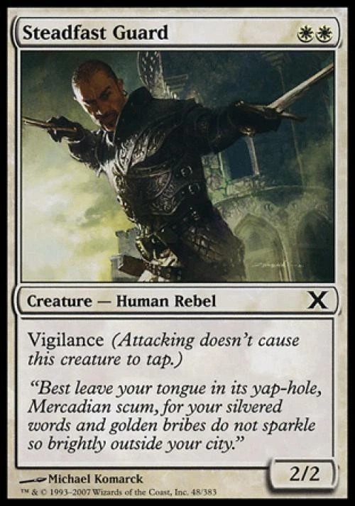 Steadfast Guard - Light Play MTG 10th Edition - Image 1 of 1