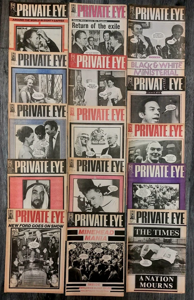 1978 PRIVATE EYE *Buy 2 Get 2 FREE* Thatcher British Rail Thorpe Humour Politics - Image 1 of 1