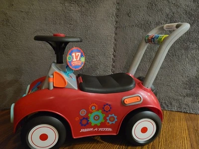 Radio Flyer Coche Paseo Color Rojo Buggy Ocupado Nuevo En Caja Niño Pequeño Foto 1 de 4