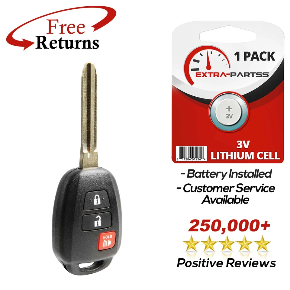 For 2013 2014 2015 2016 Scion TC xD IQ Keyless Entry Remote Car Key Fob 3b - Image 1 of 4