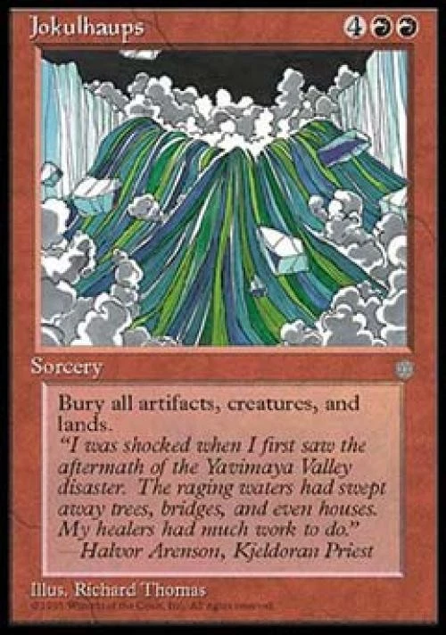 Jokulhaups - Medium Play MTG Ice Age - Image 1 of 1