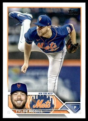 2023 Topps Tylor Megill New York Mets #83 - Image 1 of 2
