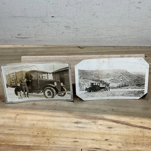 20er Jahre Foto Kid & Guy Truck Ranney Davis Merc Co Borger Tx B52 - Bild 1 von 11