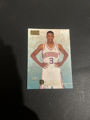 1996-97 Skybox Premium - Allen Iverson #85 (RC) 76ers - Image 1 of 2