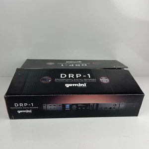 Gemini DRP-1 Professional Digital Recorder WITH POWER SUPPLY In Box and Foam - Picture 1 of 18