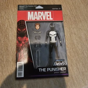 WHAT IF? PETER PARKER BECAME THE PUNISHER #1 ACTION FIGURE VARIANT - Picture 1 of 3