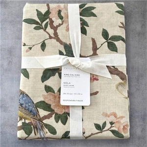 Nuevo Pottery Barn NOLA SONGBIRD King Cali King Multicolor Nuevo con Etiquetas - Imagen 1 de 1