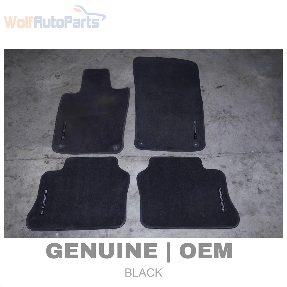 2010-2013 PORSCHE PANAMERA - JUEGO COMPLETO DE ALFOMBRILLAS 97004480060 Foto 1 de 4