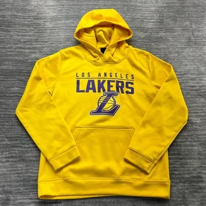Sudadera con Capucha LA Lakers Talla L 14-16 Juvenil Los Angeles Baloncesto NBA Amarilla - Imagen 1 de 6