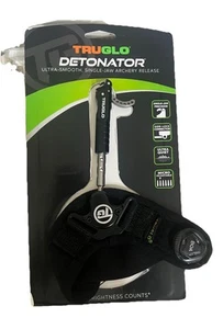 Truglo Detonator Archery Release Ultra-Smooth Dual-jaw Black Strap - TG2560MBB - Picture 1 of 3
