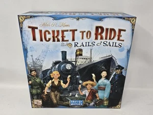 Zug um Zug: Schienen & Segel - Brettspiel von Days of Wonder, 100% vollständig, sehr guter Zustand - Bild 1 von 11