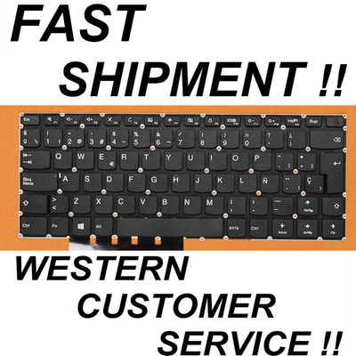 NEW Spanish Latin keyboard for Lenovo Ideapad 110-14IBR 110-14AST teclado - Image 1 of 2