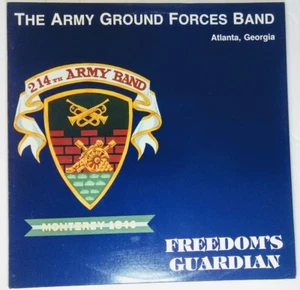 ARMY GROUND FORCES BAND Freedom's Guardian LP - Jazz - Promo Military Press - Picture 1 of 4