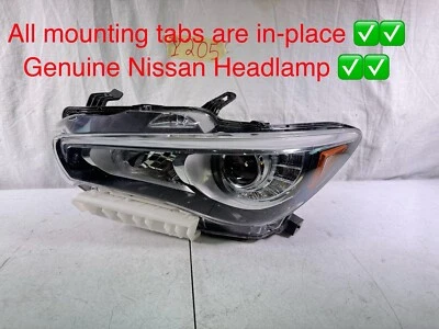 Faro izquierdo conductor OEM 2018 2019 2020 2021 2022 2023 Infiniti Q50 LED NO AFS Foto 1 de 4