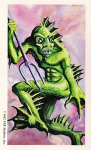 Sahuagin, Advanced Dungeons and Dragons Monster Card (single card), 1982 - Picture 1 of 2