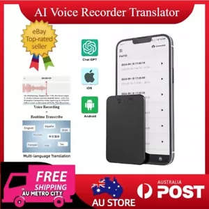AI Voice Recorder Speech-To-Text Transcription Summarise Phone Call Translation - Picture 1 of 10