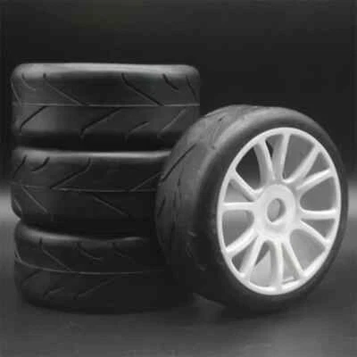 Neumáticos RC HSP con juegos de ruedas tipo barrido para buggy HoBao 1:8/curso corto Foto 1 de 4