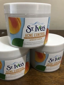 Lot Of 3 St Ives Blemish Acne Control Apricot Scrub, 10 Oz - Picture 1 of 1