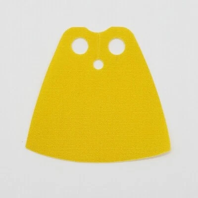 Lego Yellow Cape Traditional Starched Fabric 4.0cm Robin Minifigure 7885 7783 - Image 1 of 3
