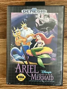 Ariel the Little Mermaid (Sega Genesis, 1992) - Picture 1 of 3
