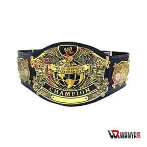 Undisputed Champion Belt Replica Adult World Wrestling Entertainment Brass 2mm - Picture 1 of 14