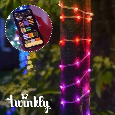 Twinkly DOTS Gen II (2) Smart Mobile App Controlled RGB Christmas String Lights - Image 1 of 4