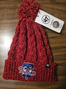 47 Marken MLB Original Merchandise Philadelphia Phillies Beanie Wintermütze Neu. O2 - Bild 1 von 7