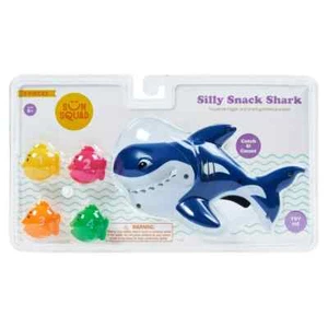 Juguete de piscina Silly Snack Shark 5 piezas - Sun Squad bañera divertida - Imagen 1 de 2