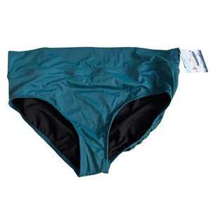 American Beach for Maurices bikini bottoms XXL womens blue green high waisted - Picture 1 of 3
