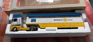 Renault Magnum 3 Renault F1 Team Truck Carrier 1/43 Eligor F1 (RARE) - Picture 1 of 2