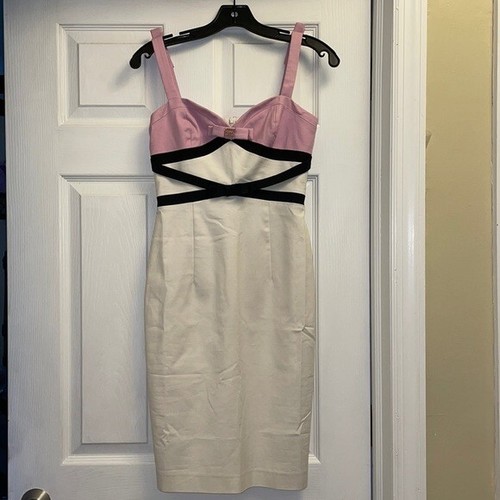 OFF WHITE Lussuoso abito Roberto Cavalli IT taglia 40