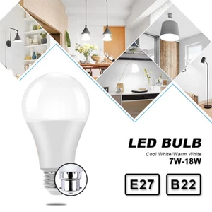 LED Bulb 6X/10X Globe Lamp 7W9W12W15W18W Cool/Warm White E27/B22 Home Lamp 220V - Picture 1 of 21