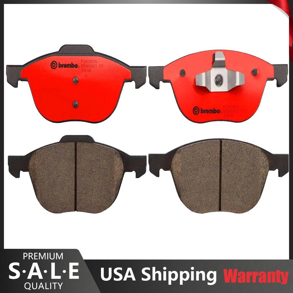 Juego de pastillas de freno delanteras Brembo para Volvo C30 C70 S40 V50 con disco de 300 mm Foto 1 de 3